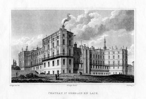 Chateau of Saint Germain en Laye, Paris, c1830