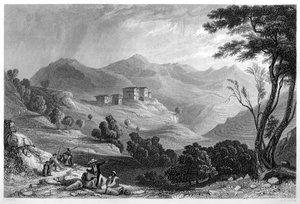 Landsbyen Naree, India, c1860.