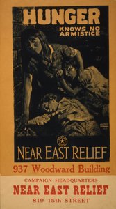 Sult kjenner ingen våpenhvile - Near East Relief, 1919 av M. Leone Bracker