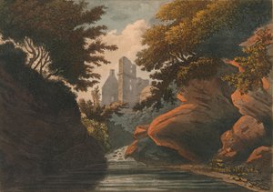 Rosline Castle, 1800. av M. Merigot