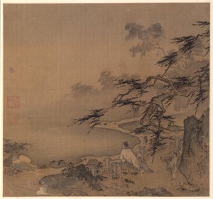 Watching the Deer by a Pine Shaded Stream, 1127-1279.