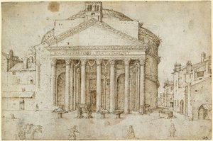 Pantheon av Maarten van Heemskerck