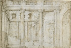 Pantheons forhall av Maarten van Heemskerck