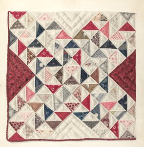 Patchwork Quilt av Mae A. Clarke