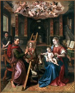 Saint Luke Drawing the Virgin, 1602.