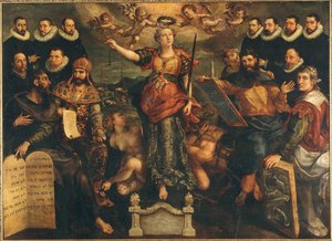 Tribunal for Brabant Mint i Antwerpen, 1594.