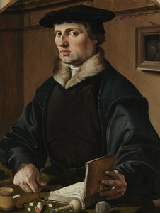 Portrett av en mann, muligens Pieter Gerritsz Bicker, 1529