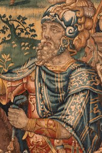Historien om Gideon, sent på 1500-tallet (silke og ull) av Maerten van Heemskerck