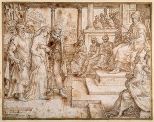 Susannah anklaget av de eldste av Maerten van Heemskerck