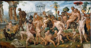 Triumfprosesjon av Silene (maleri av Maerten van Heemskerck
