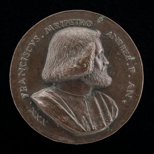 Francesco Malipiero, venetiansk patrisier, bror til Vincenzo [forside], 1523.