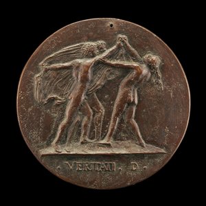 Truth Unveiled by Two Men [revers], 1520-tallet.