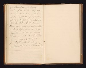 Manuskriptutdrag fra Lady De Lanceys Narrative of the Waterloo Campaign av Magdalene Hall De Lancey