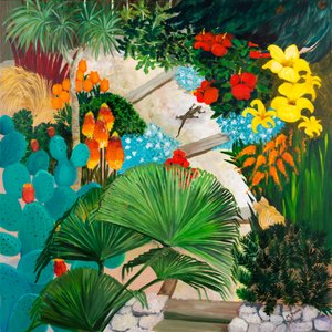 Exotic Gardens, 2013 (akryl på lerret)