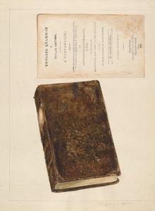 Bok - engelsk grammatikk, ca. 1936. av Magnus S. Fossum