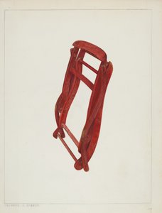 Barnestol, ca. 1938. av Magnus S. Fossum