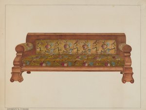 High Back Lounge, ca. 1938. av Magnus S. Fossum