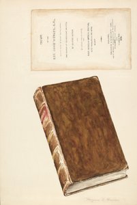 Gammel bok, Life of Wesley, ca. 1936.