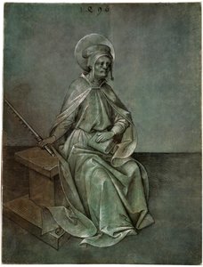 Apostelen Simon, 1496. av Mair von Landshut