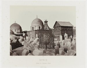 Se på en begraafplass i Damaskus (Syria/Groups of Tombs - Damaskus) Antikkens arkitektur: Egypt, Hellas, Lilleasia: Fotoalbum (serietittel)
