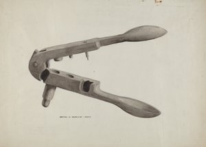 Kuleform, ca. 1937. av Majel G. Claflin