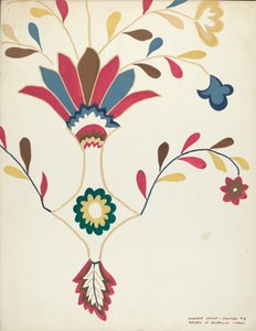 Design fra en foreslått portefølje av Majel G. Claflin