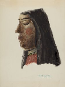 Leder av Guadalupe, ca. 1938. av Majel G. Claflin