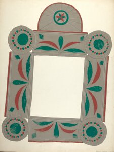 Lockwood Painted Mirrornorwegian av Majel G. Claflin