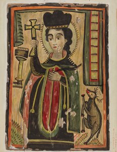 Altertavle - St. Procopius av Majel G. Claflin