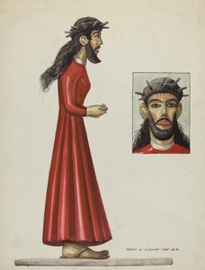 Santo Christo, ca. 1937. av Majel G. Claflin