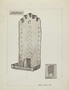 Blikklyslampe, 19351942. av Majel G. Claflin