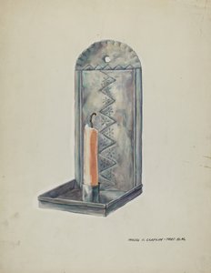 Tin Sconce, 19351942. av Majel G. Claflin