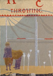 The Coconut Shy, ca. 1920 (olje på lerret)