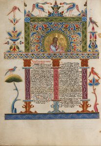 Dekorert Incipit -side