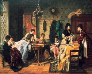Dressmakerverksted av Manuel García Hispaleto