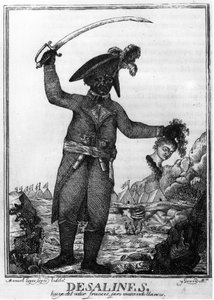 Jean Jacques Dessalines, leder av den haitiske revolusjonen, 1806. av Manuel Lopez