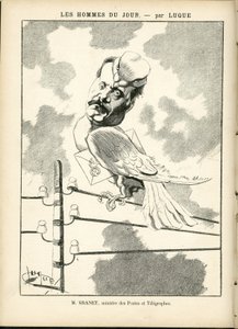 Illustrasjon av Manuel Luque (1854-1919) i La Caricature (1880) av Manuel Luque