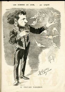 Illustrasjon av Manuel Luque (1854-1919) i La Caricature (1880) av Manuel Luque