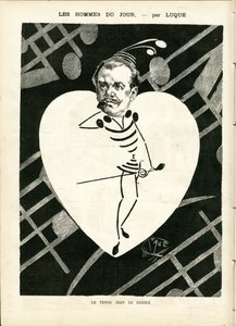 Illustrasjon av Manuel Luque (1854-1919) i La Caricature (1880) av Manuel Luque