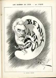 Illustrasjon av Manuel Luque (1854-1919) i La Caricature (1880) av Manuel Luque