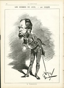 Illustrasjon av Manuel Luque (1854-1919) i La Caricature (1880) av Manuel Luque
