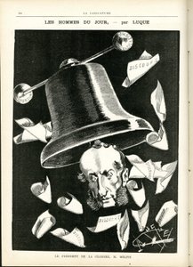Illustrasjon av Manuel Luque (1854-1919) i La Caricature (1880) av Manuel Luque