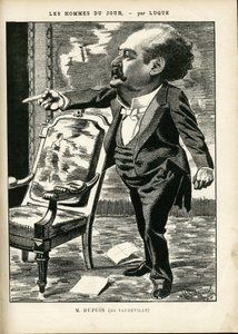 Illustrasjon av Manuel Luque (1854-1919) i La Caricature (1880) av Manuel Luque
