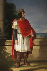 Suintila, vestgotisk konge, midten av 1800-tallet av Manuel Miranda y Rendón