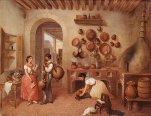 På kjøkkenet til Hacienda, av Manuel Serrano