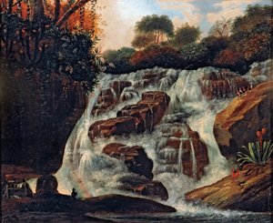 Stor Tijuca -foss av Manuel de Araújo Porto Alegre