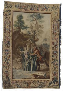 Pan og Syrigs Pan og Syrigs De forvandlet ikke van Ovidius (serietittel) av Manufacture Royale des Gobelins (workshop of)