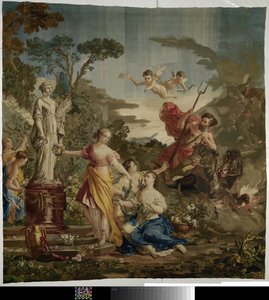 Voldtekten av Proserpina av Manufacture Royale des Gobelins