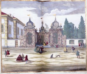 Fuglehus i Castellazo, 1743 av MarcAntonio dal Re