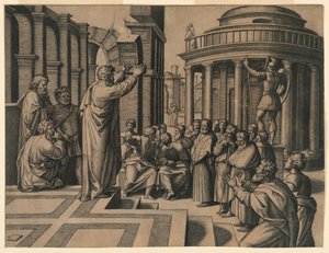 Saint Paul forkynner i Athen